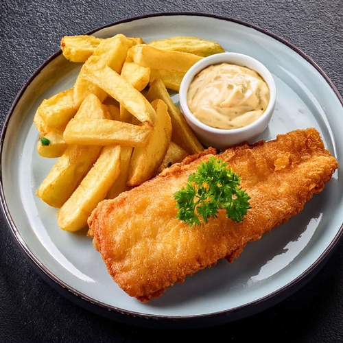 Hake & Chips